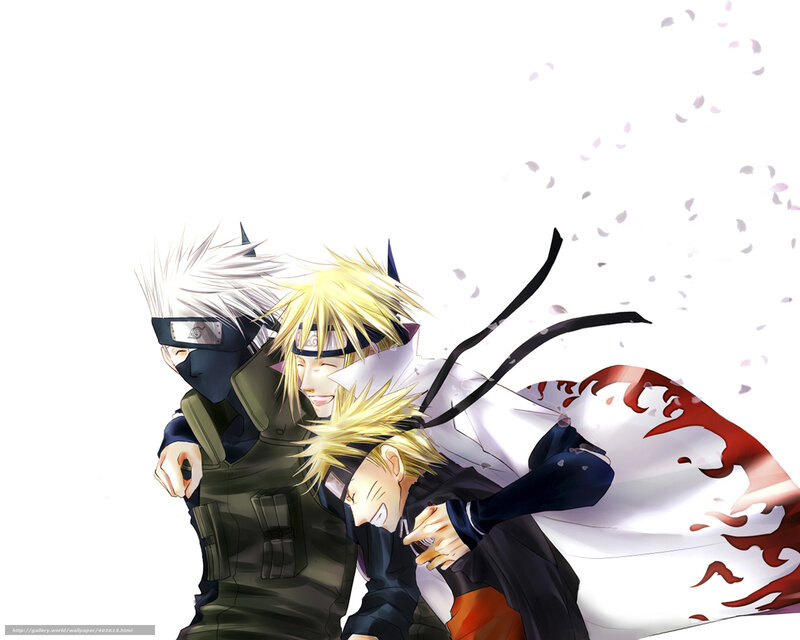 Naruto and Kakashi in action