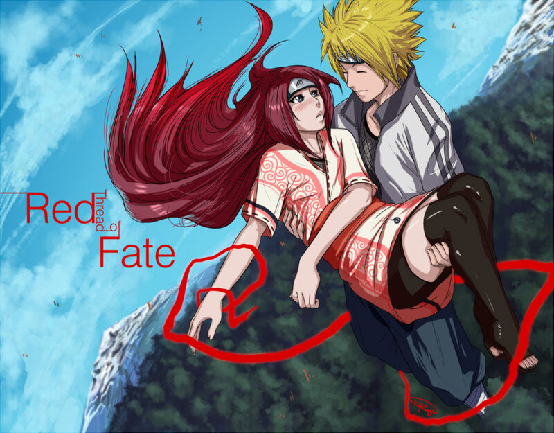 Naruto and Karin in flight