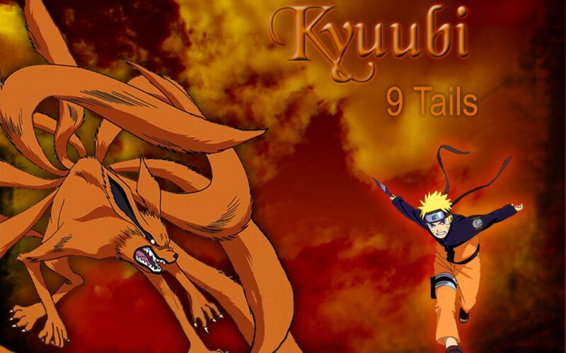 Naruto and Kyuubi — Orange