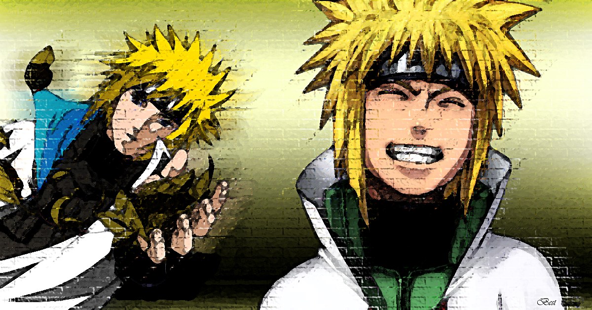 Naruto and Minato characters