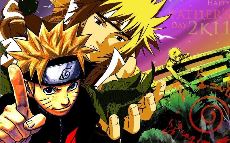 Naruto and Minato Father's Day