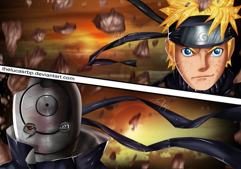 Naruto and Obito