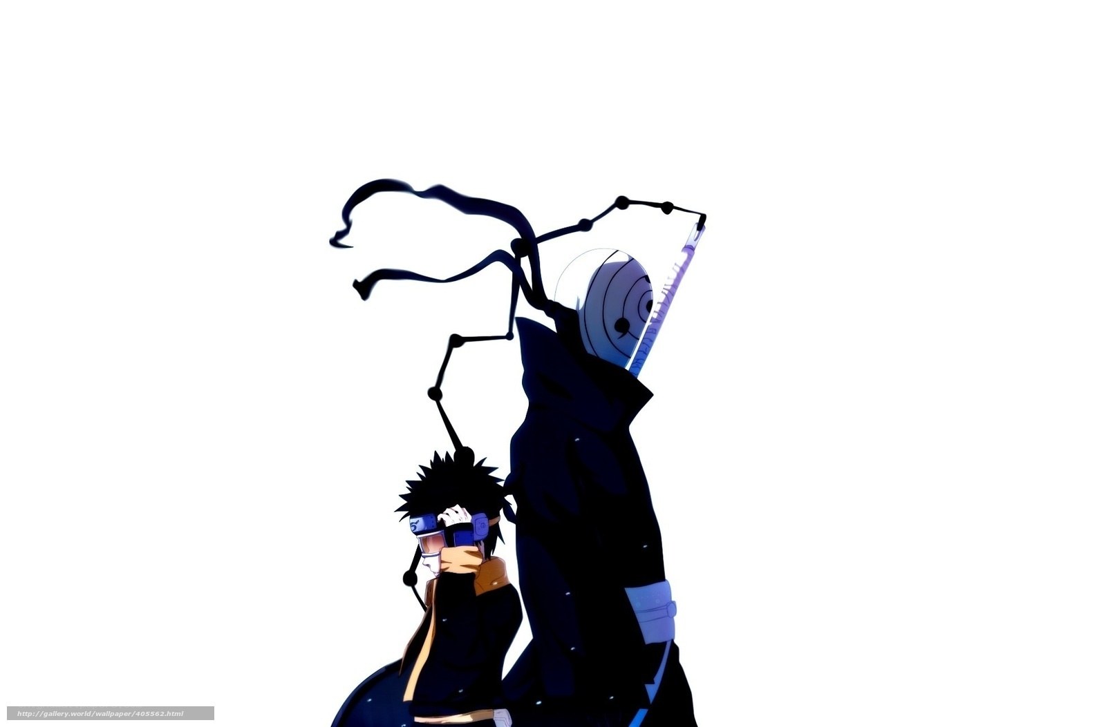 Naruto and Pain characters
