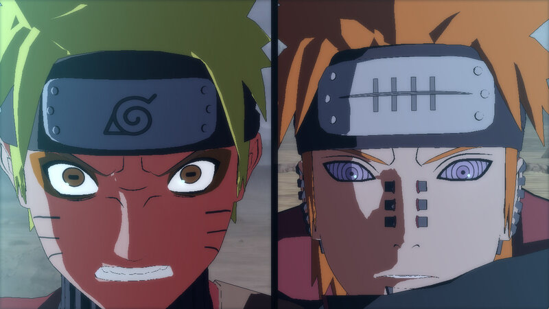 Naruto and Pain Faces