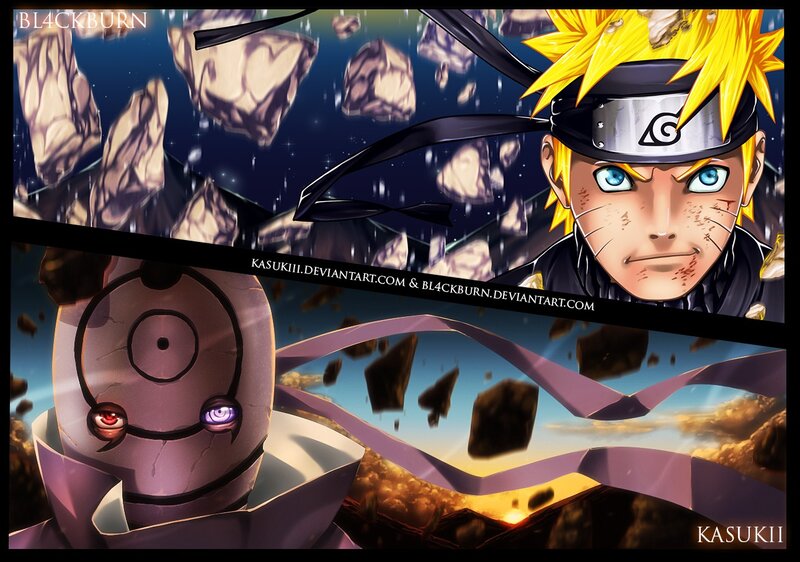 Naruto and Pain — Yellow, Dramatic