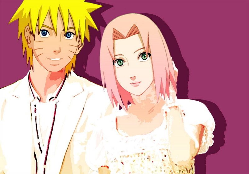 Naruto and Sakura portrait