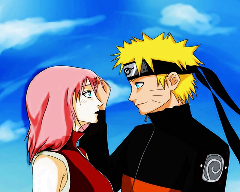 Naruto and Sakura