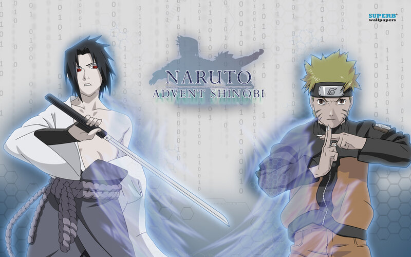 Naruto and Sasuke — Blue, Dramatic, Anime