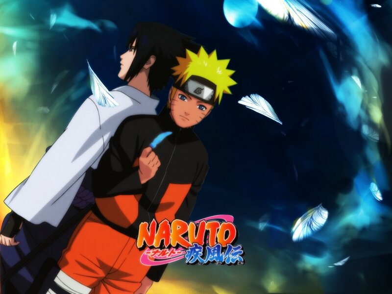 Naruto and Sasuke — Blue, Dramatic