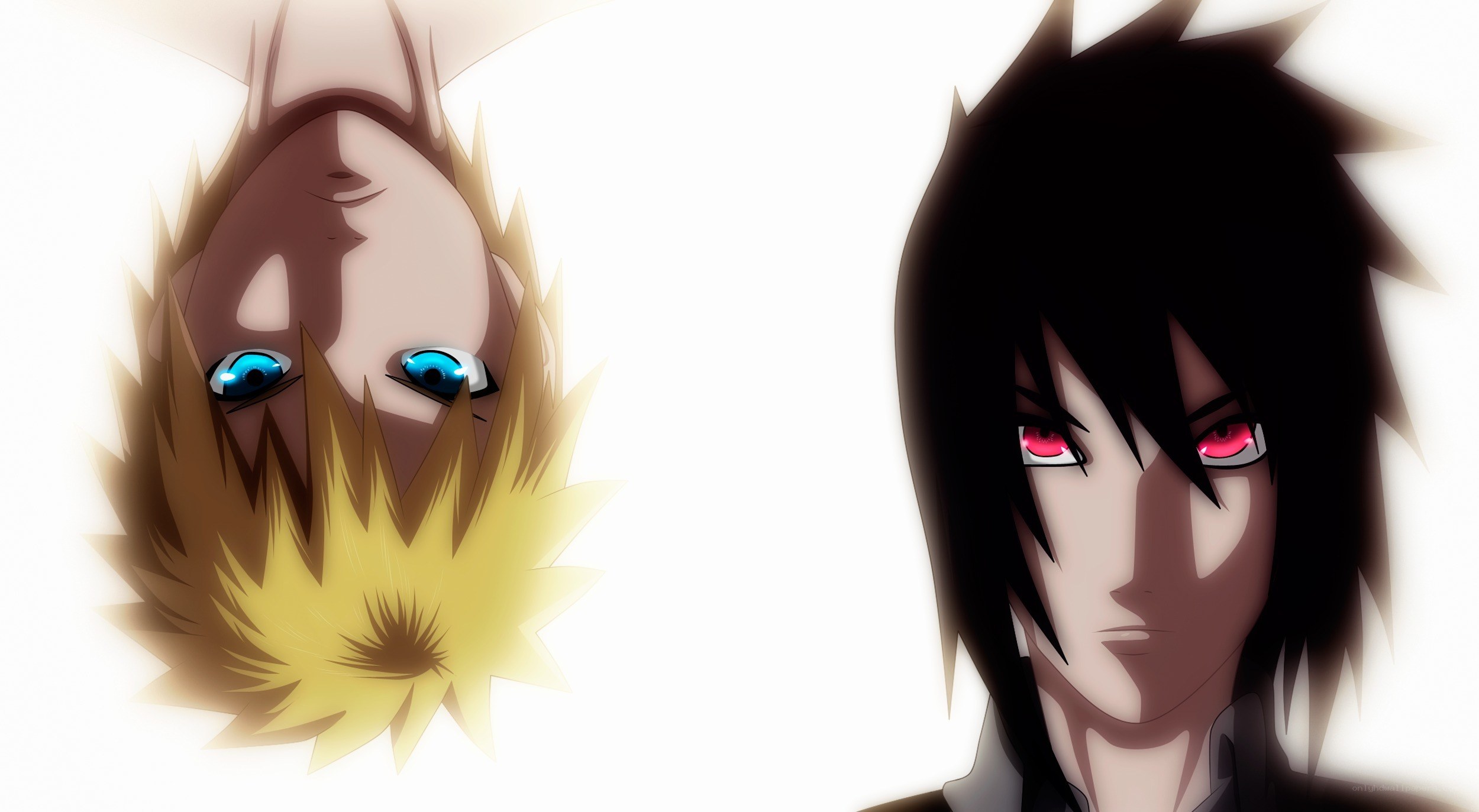 Naruto and Sasuke characters