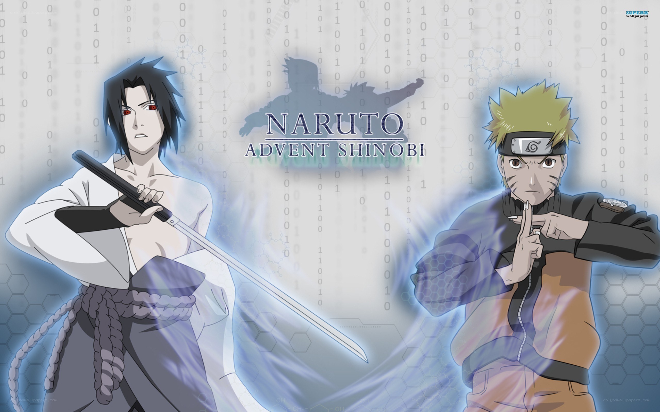 Naruto and Sasuke confrontation