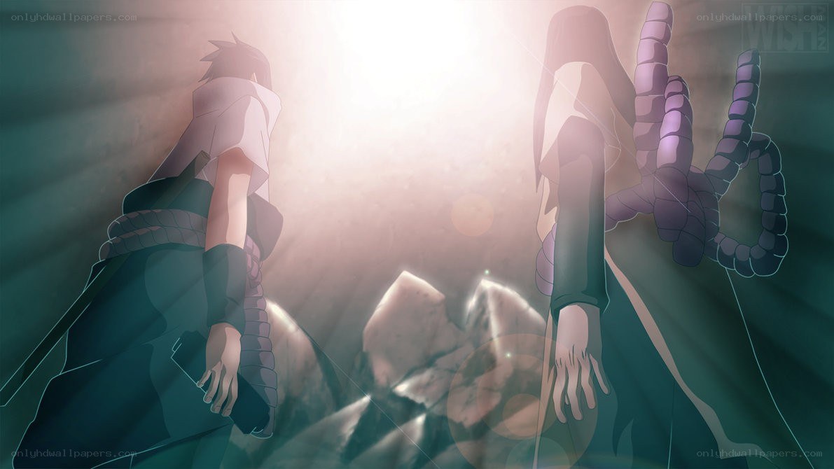 Naruto and Sasuke face off