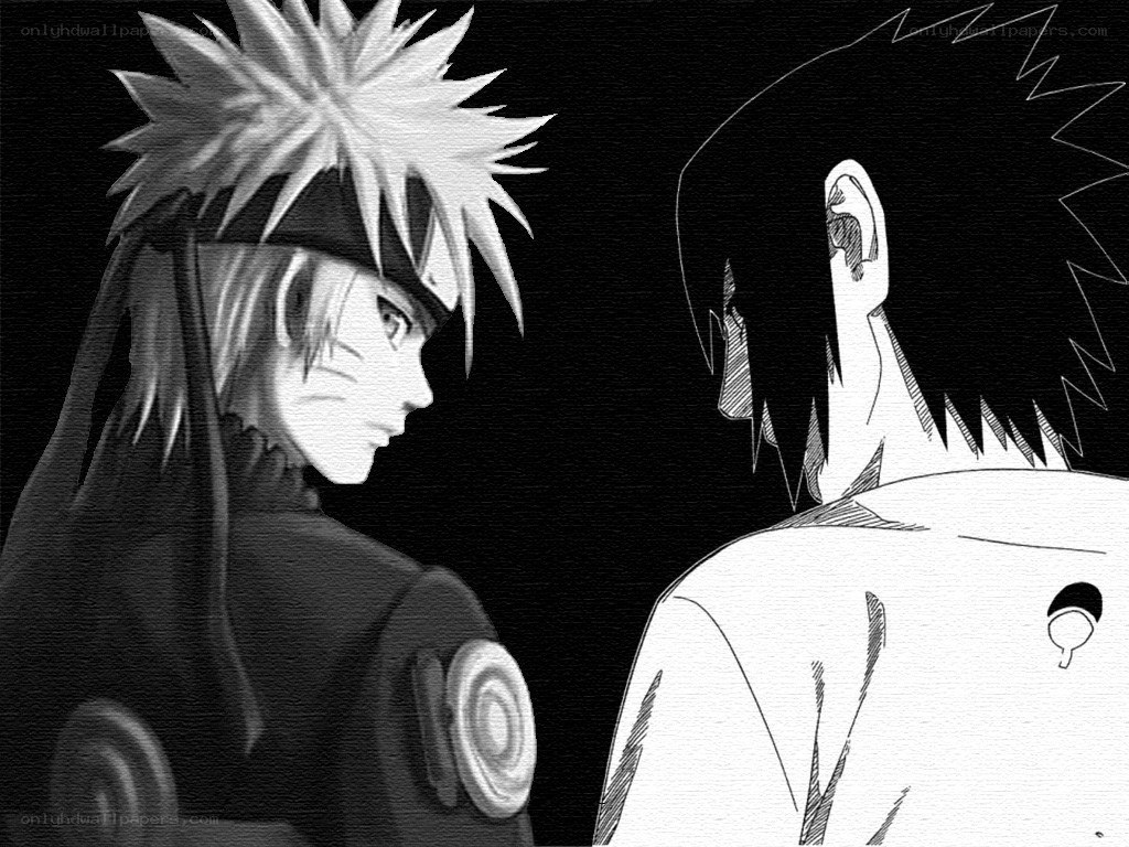 Naruto and Sasuke face-off