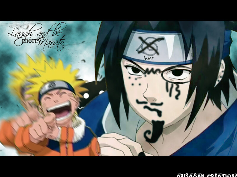 Naruto and Sasuke meme