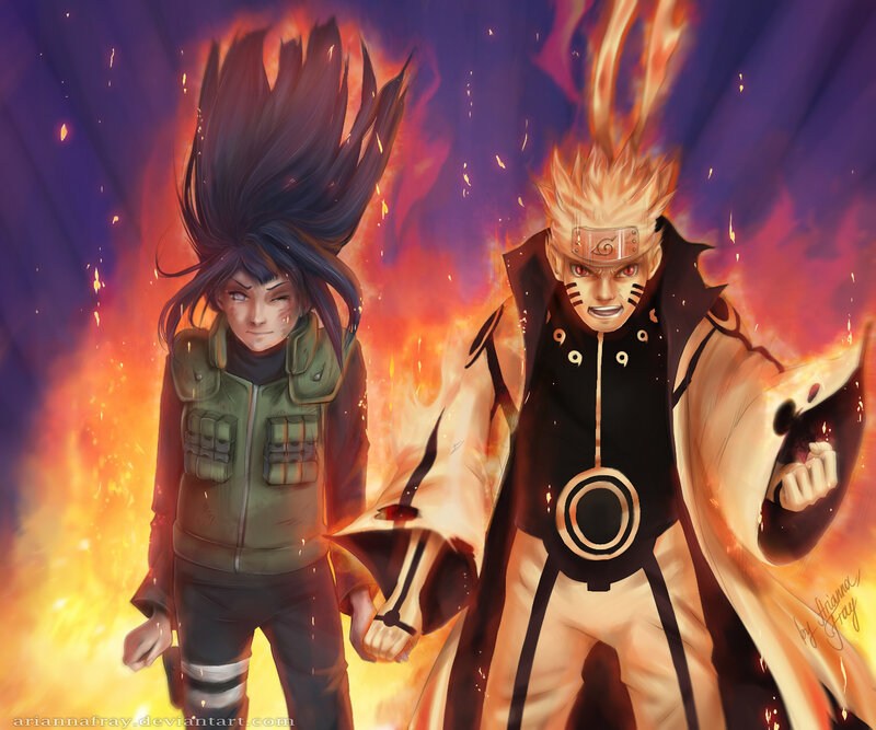 Naruto and Sasuke — Orange, Dramatic