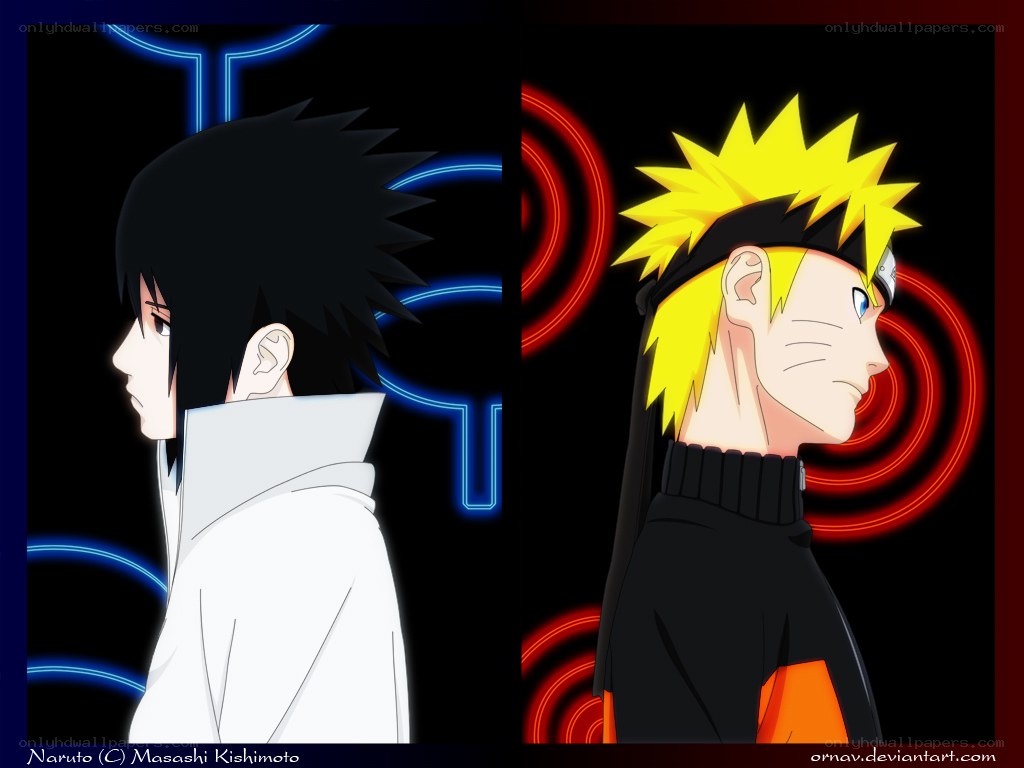 Naruto and Sasuke profile