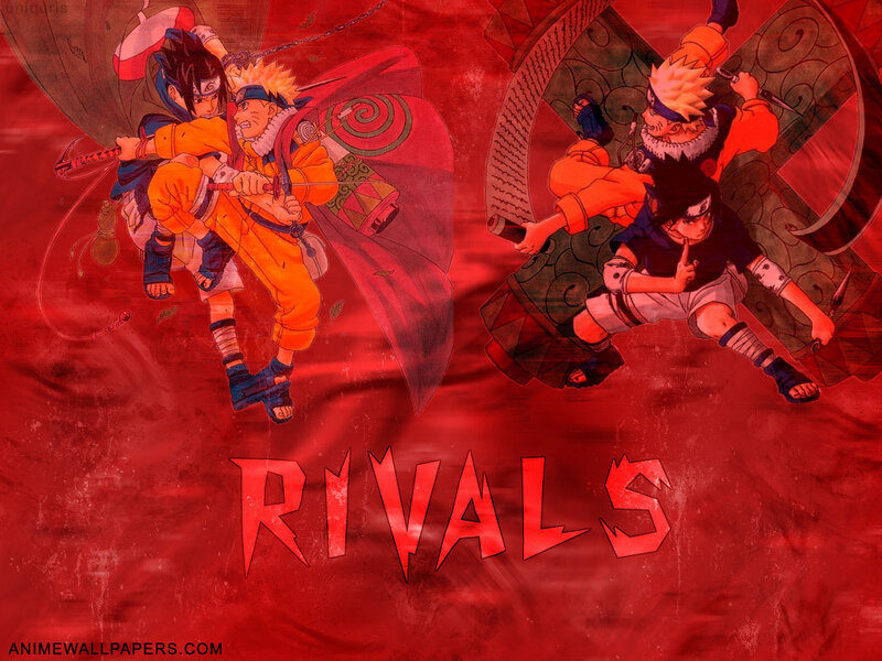 Naruto and Sasuke rivals