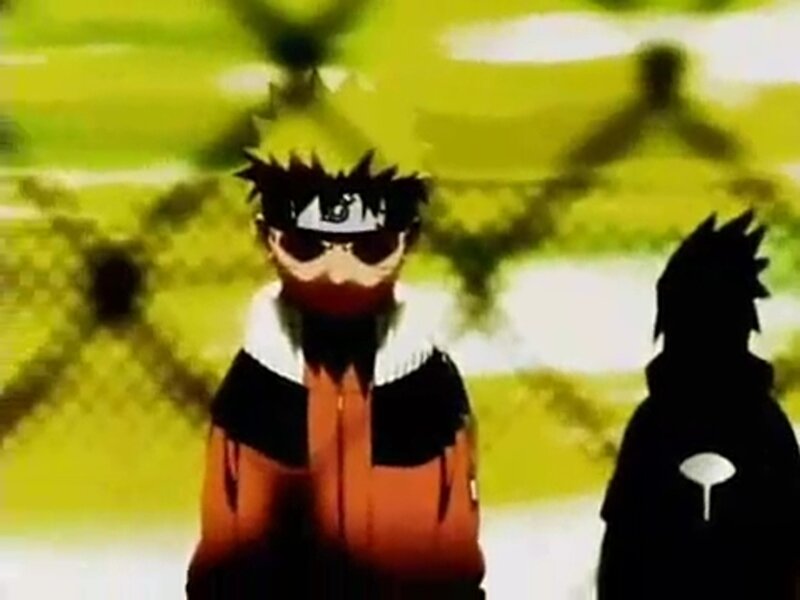 Naruto and Sasuke Standing