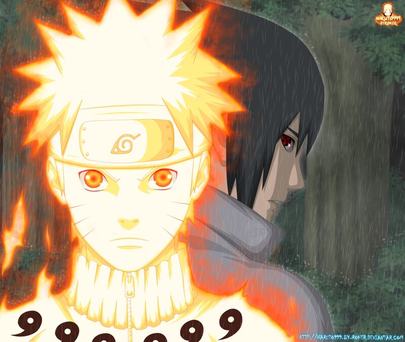 Naruto and Sasuke — Yellow, Dramatic