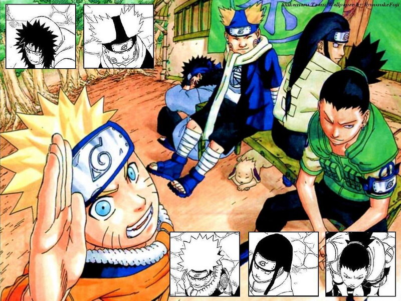 Naruto and Team — Orange, Energetic