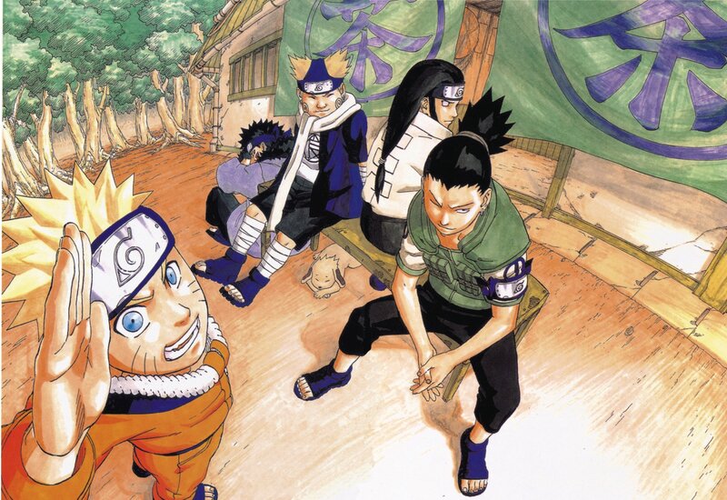 Naruto and Team — Orange, Peaceful