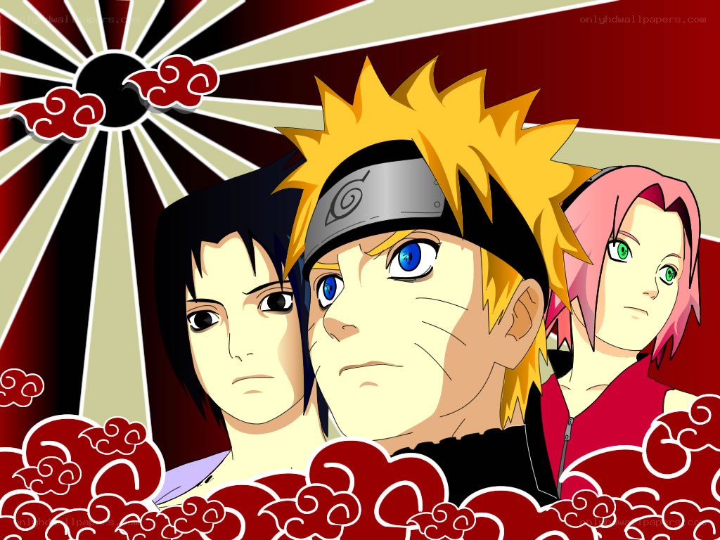 Naruto and team portrait
