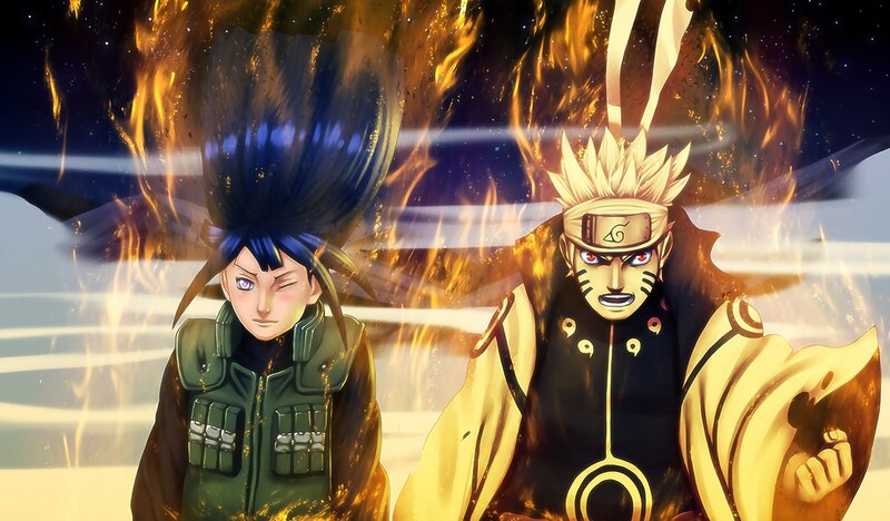 Naruto and Temari