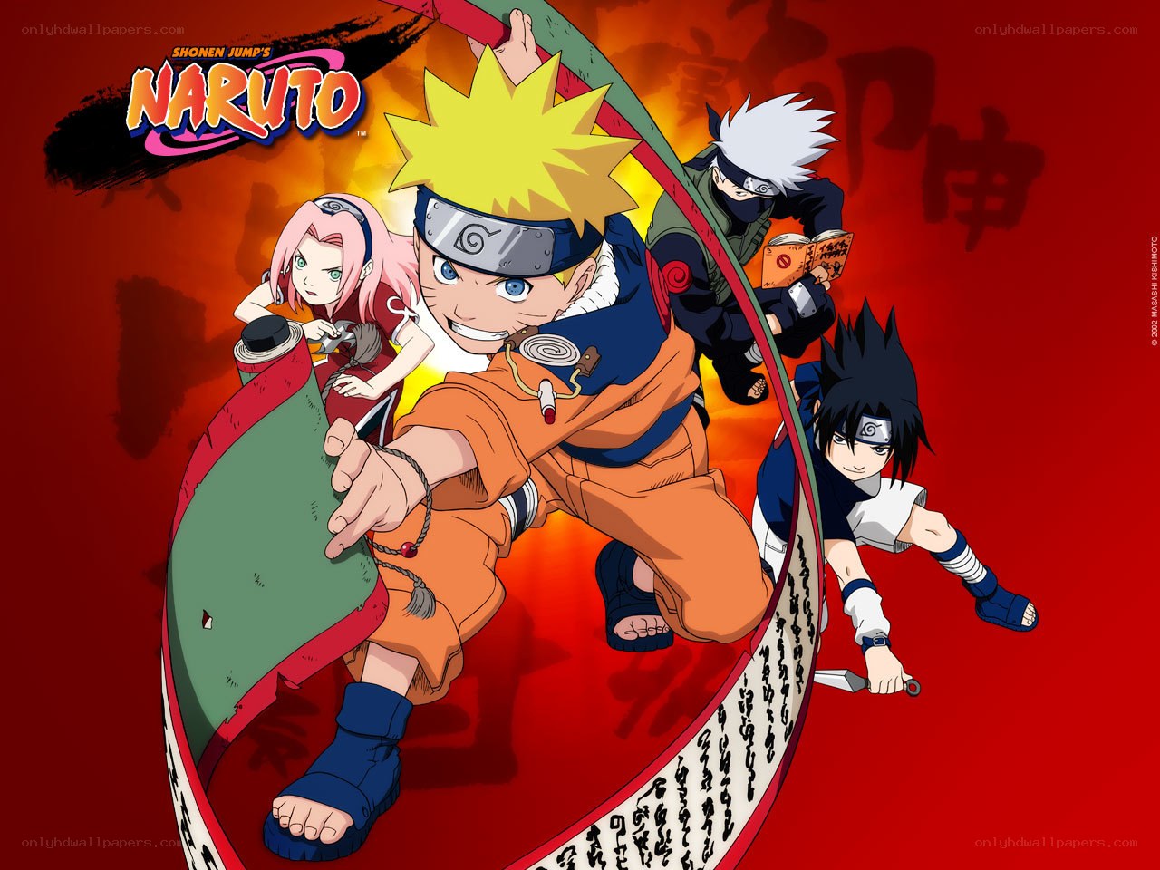 Naruto anime character art