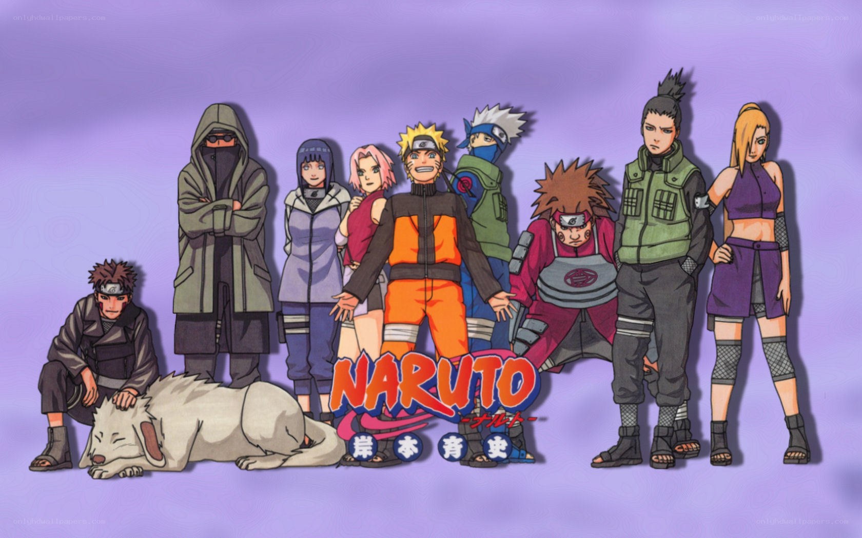 Naruto anime character group