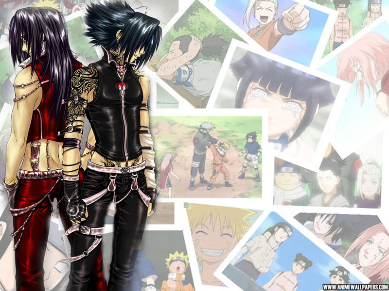 Naruto anime collage wallpaper