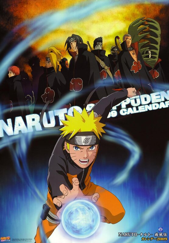 Naruto anime promotional art