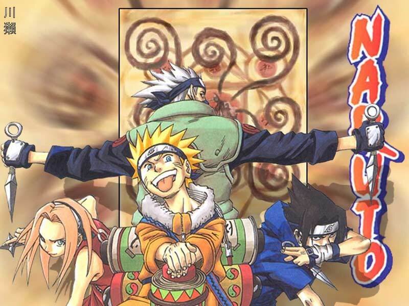 Naruto anime team action