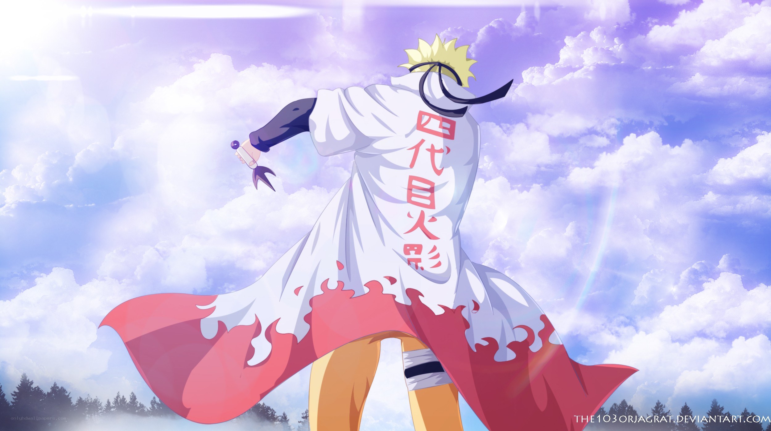 Naruto as Fourth Hokage