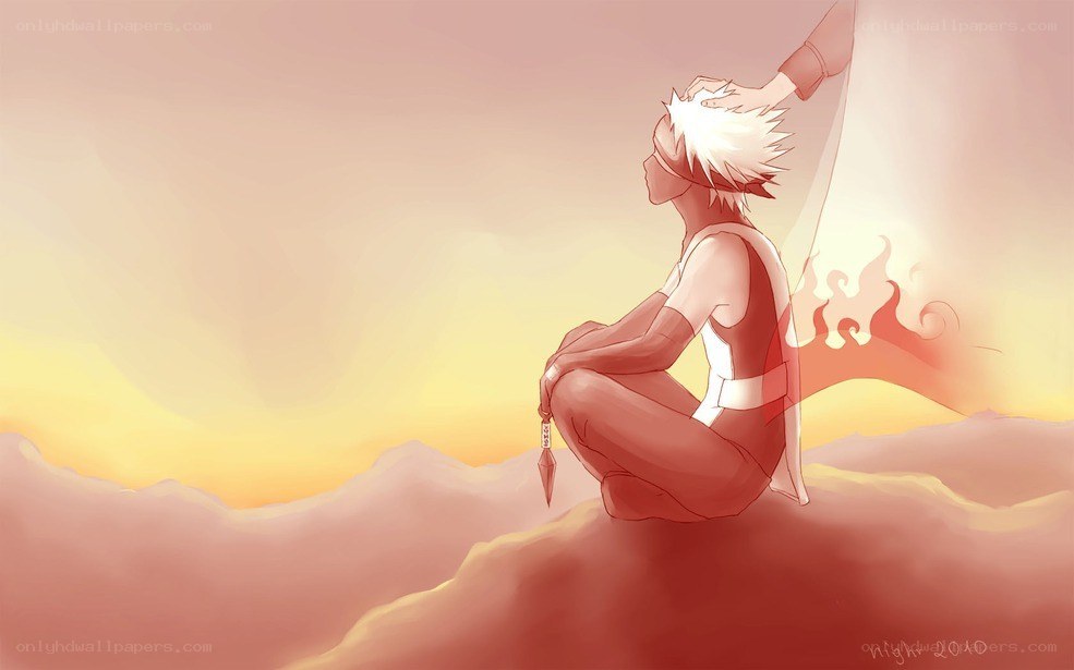 Naruto at sunset