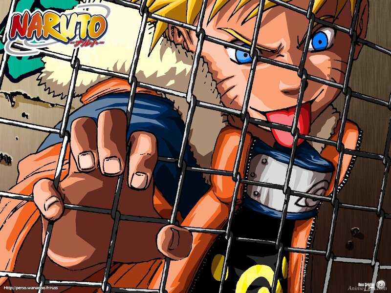 Naruto behind bars
