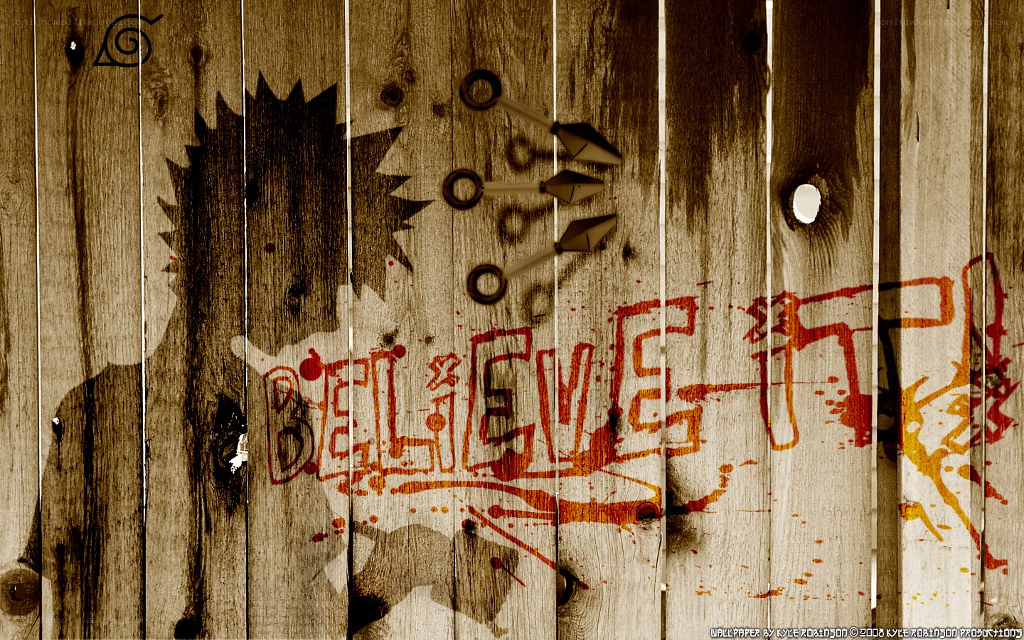 Naruto Believe It Wall Art