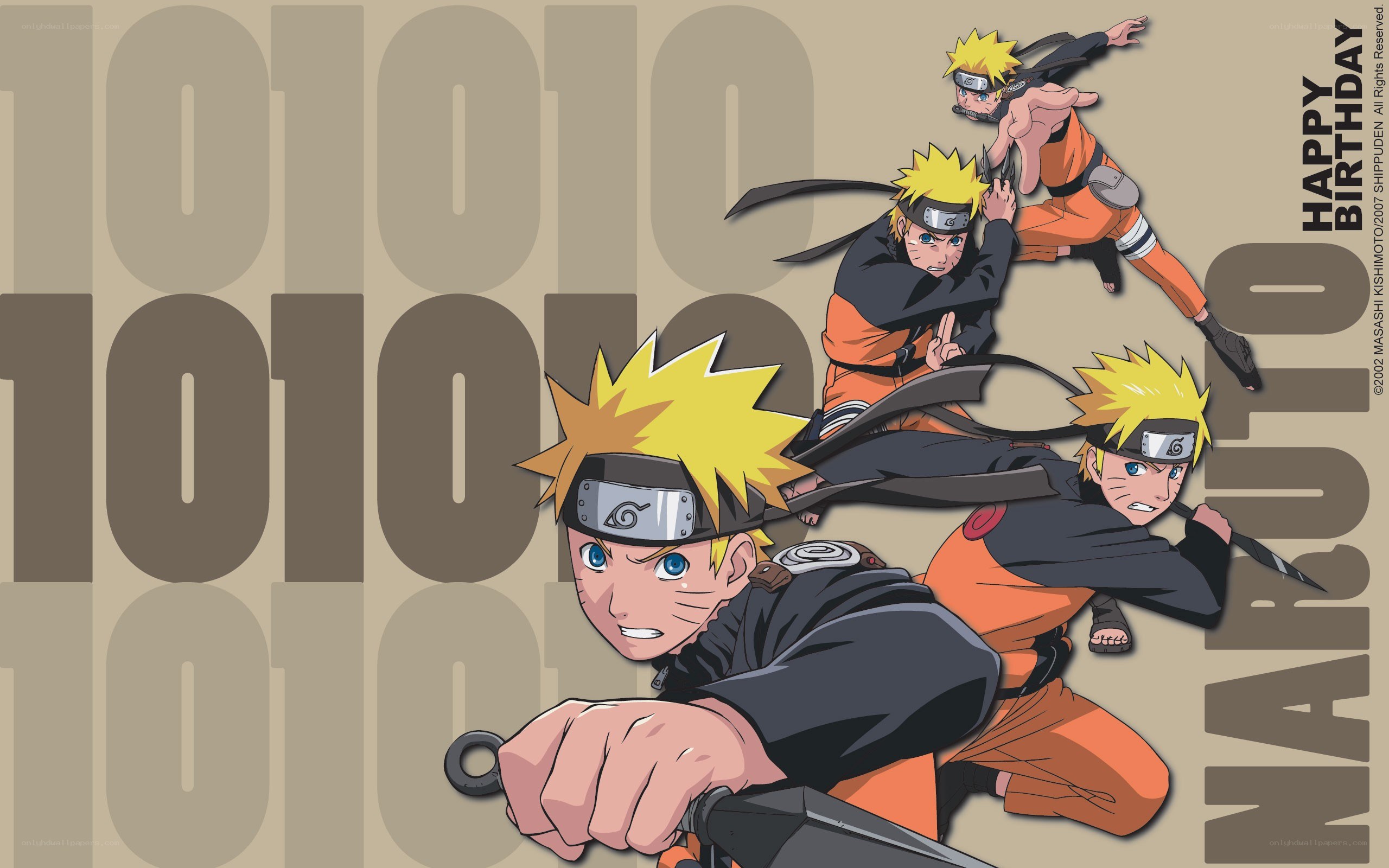 Naruto birthday wallpaper