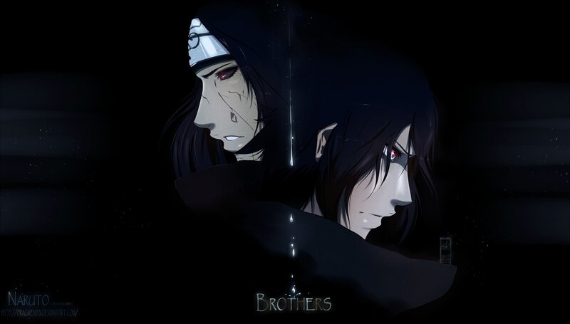 Naruto brothers artwork
