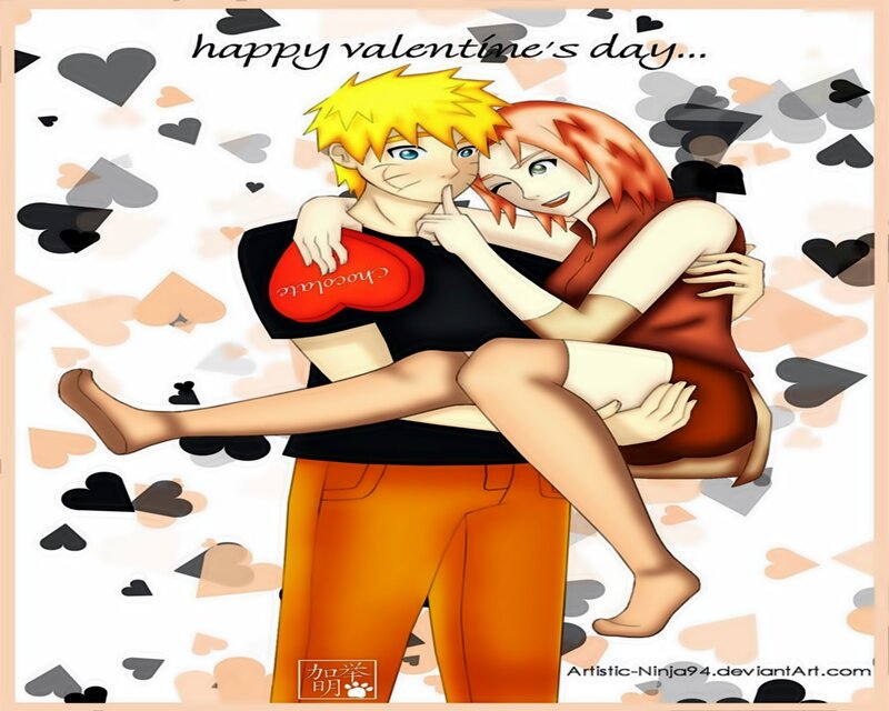 Naruto Carrying Sakura — Yellow, Romantic