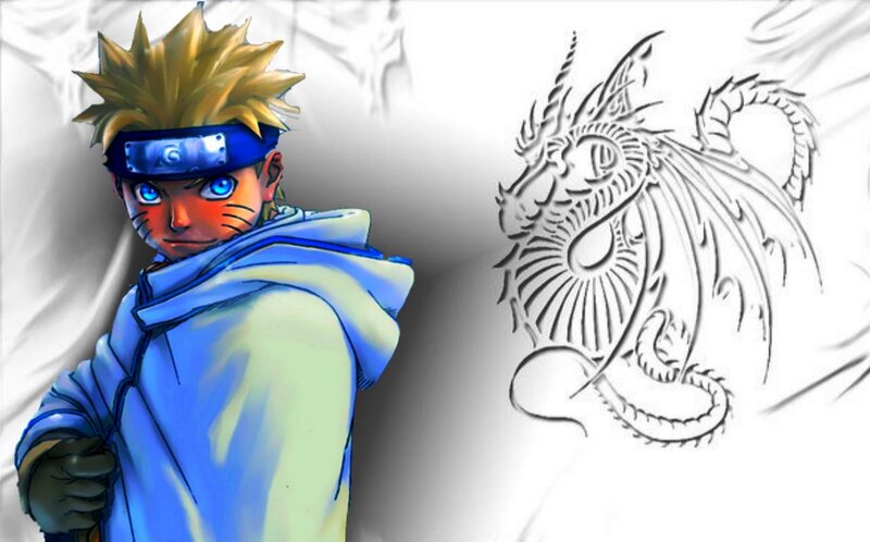 Naruto Character — Blue, Determined