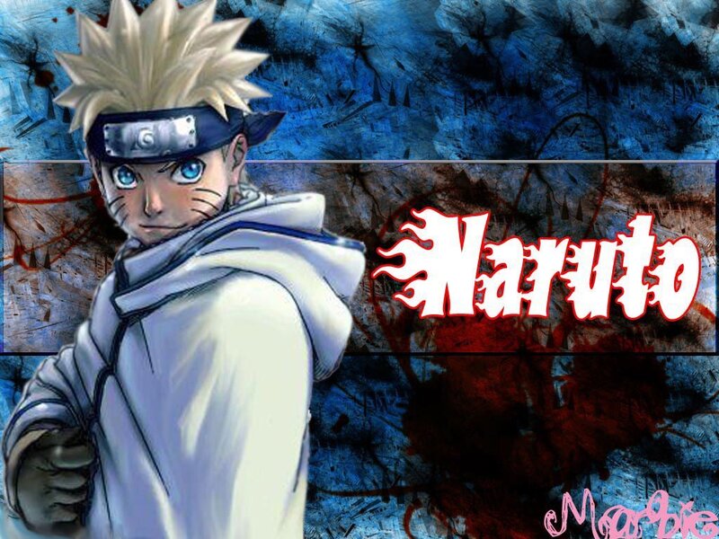 Naruto Character — Blue, Dramatic, Manga