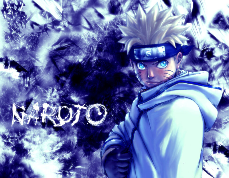 Naruto Character — Blue, Dramatic