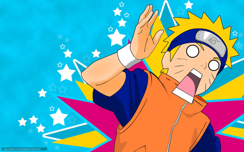 Naruto Character — Blue, Energetic