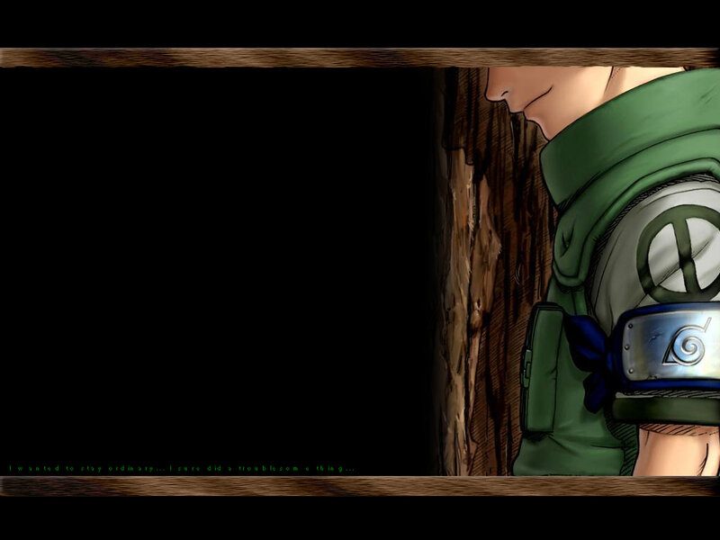 Naruto character by tree