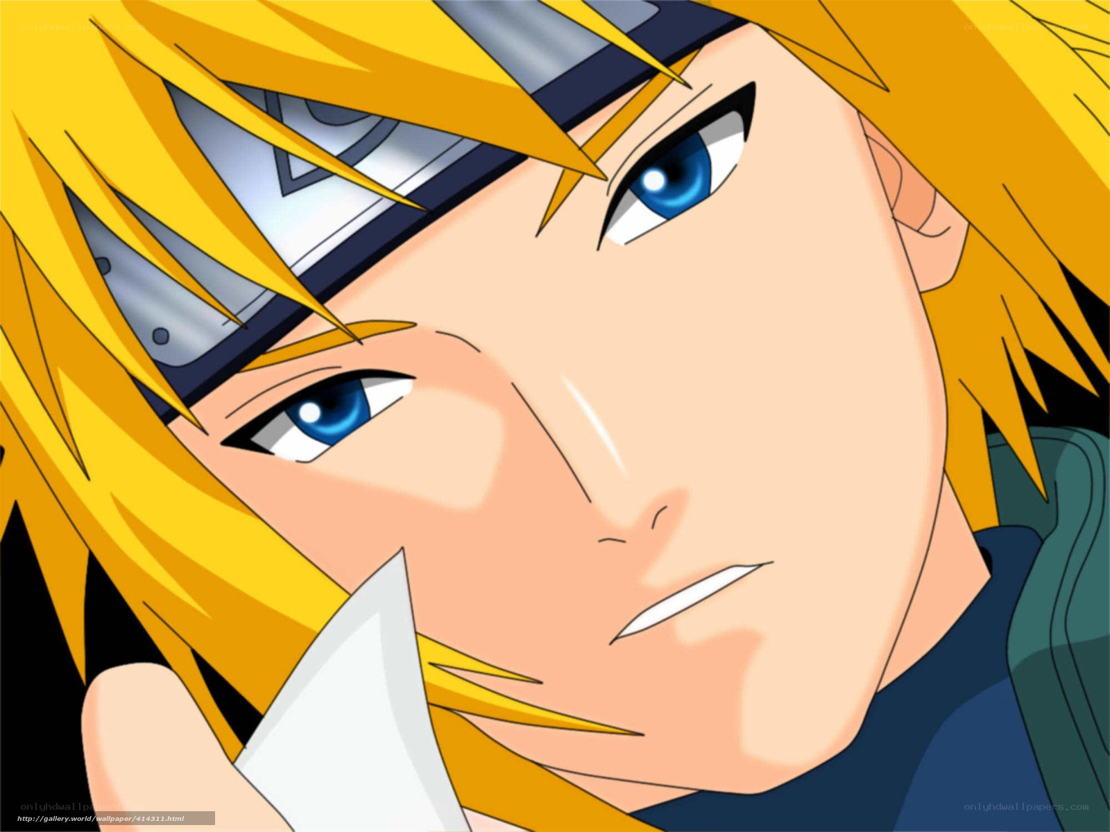 Naruto character close-up
