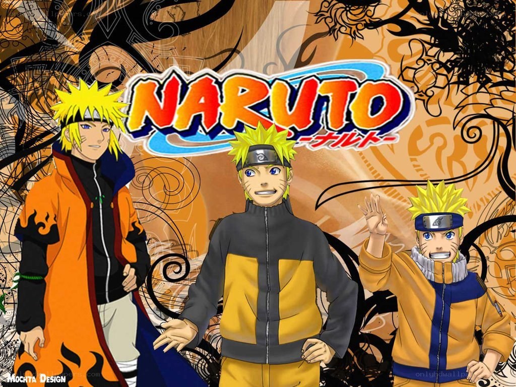 Naruto character collage