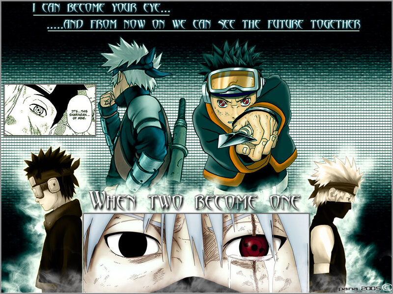 Naruto character collage