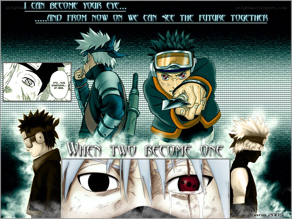 Naruto character collage