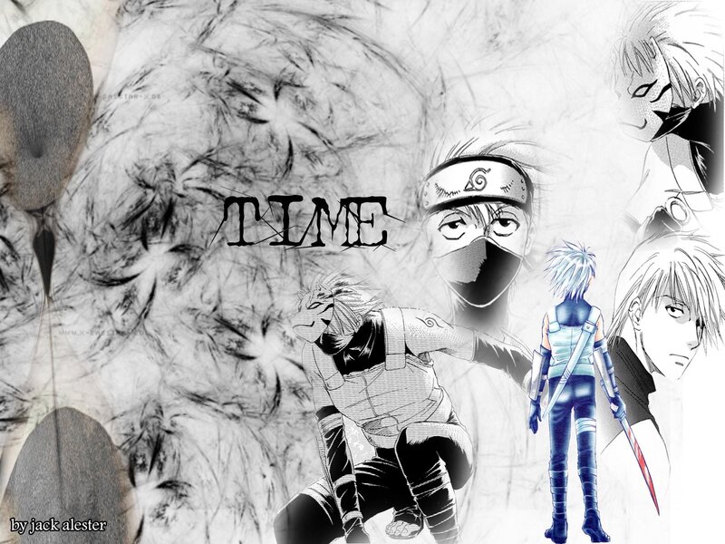 Naruto character collage