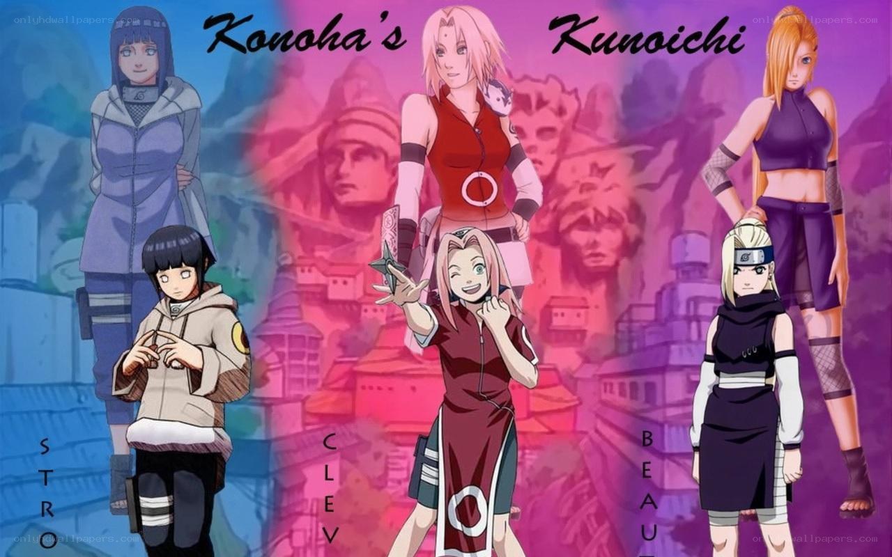Naruto character comparison